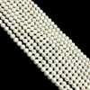 Freshwater Pearl Strand 8mm Off Round Smooth Cut Cold White Color 15.8 inch Pearl Birthstone