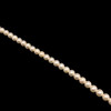 Freshwater Pearl 7mm Off Round Smooth Cut Bridal White Color 15.8 inch Strand
