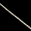 Freshwater Pearl 6mm Off Round Smooth Cut Cream Color 15.9 inch Strand Jewelry