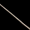 Pearl Freshwater 8mm Off Round Smooth Cut Bridal White Color Loose Strand