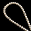 Pearl Freshwater 8mm Off Round Smooth Cut Bridal White Color Jewelry Strand