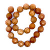 Natural Aventurine Gemstone Ball 16mm Facet Cut Beads | VS Clarity Honey Color | Jewelry Making Supplies