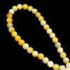 Mother of Pearl Ball Shape 9mm Smooth Plain Beads | Organic Pearly Luster | June Birthstone Jewelry Making