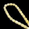 Jade Gemstone Tube Shape 15x11mm Smooth Plain Beads | SI Clarity Light Yellow Color | Jadeite Jewelry Making