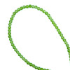 Natural Aventurine Gemstone Ball 4mm Smooth Plain Beads | VS Clarity Mint Green Color | 15 Inch March Birthstone Strand