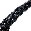 Eagle's Eye Natural Gemstone 12mm Box Plain Cut VS Clarity Black Color Beads Strand