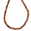 Sunstone Natural Gemstone Ball 8mm Facet Cut VS Clarity Cinnamon Color Beads Strand