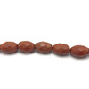 Sunstone Natural Gemstone 12x8.5mm Round Briolette Cut SI Clarity Aloe Wood Color Beads Strand