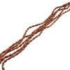 Sunstone Natural Gemstone 12.5-13x6mm Rice Plain Cut VS Clarity Caramel Color Beads Strand