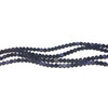 Sandstone Natural Gemstone 8mm Heart Plain VS Clarity Silver Blue Color Beads Strand