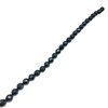 Sandstone Natural Gemstone 14mm Ball Facet Cut VS Clarity Dark Green Color Beads Strand