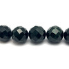 Sandstone Natural Gemstone 14mm Ball Facet Cut VS Clarity Dark Green Color Beads Strand