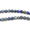 Sodalite Gemstone 4.5mm Ball Plain Cut VS Clarity Mix Blue Color Beads Strand