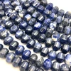 Sodalite Gemstone 13x10mm Pumpkin Plain Cut VS Clarity Blue Color Beads Strand