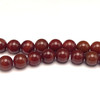 Carnelian Natural Gemstone 8 mm Ball Plain Cut VS Clarity Honey Color Beads Strand