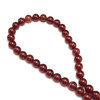 Carnelian Natural Gemstone 8 mm Ball Plain Cut VS Clarity Honey Color Beads Strand