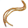 Carnelian Natural Gemstone 10x8mm Fancy Smooth VS Clarity Light Orange Color Beads Strand