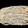 Natural Chalcedony Round 7-8mm Faceted Drilled Beads | VS Clarity | 16.3 inch Loose Strand Jewelry Making