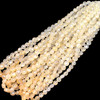 Natural Chalcedony Round 7-8mm Briolette Drilled Beads | VS Clarity | 16.4 inch Loose Strand Jewelry Making