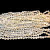 Natural Chalcedony Round 8mm Faceted Drilled Beads | VS Clarity | 15.5 inch Loose Strand Jewelry Making