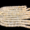 Natural Chalcedony Rondelle 12mm Faceted Drilled Beads | VS Clarity | 16 inch Loose Strand Jewelry Making