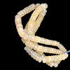 Natural Chalcedony Rondelle 12mm Faceted Drilled Beads | VS Clarity | 16 inch Loose Strand Jewelry Making