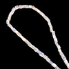 Natural Chalcedony Tube 7x4-5.5x5mm Plain Smooth Drilled Beads | VS Clarity | 14 inch Loose Strand Jewelry Making