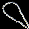 Natural Chalcedony Button 9-10mm Plain Smooth Drilled Beads | VS Clarity | 14 inch Loose Strand Jewelry Making
