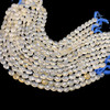 Natural Chalcedony Oval 14.5x13.5-12x10mm Briolette Drilled Beads | VS Clarity | 14.3 inch Loose Strand Jewelry Making