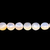 Natural Chalcedony Button 8.50mm Plain Smooth Drilled Beads | VS Clarity | 14.5 inch Loose Strand Jewelry Making
