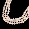 Natural Chalcedony Button 11-13mm Plain Smooth Drilled Beads | VS Clarity | 14.5 inch Loose Strand Jewelry Making