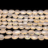 Natural Chalcedony Mani 8x6-14x6mm Plain Smooth Drilled Beads | VS Clarity | 14 inch Loose Strand Jewelry Making