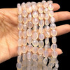 Natural Chalcedony Mani 8x6-14x6mm Plain Smooth Drilled Beads | VS Clarity | 14 inch Loose Strand Jewelry Making