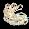 Natural Chalcedony Octagon 12.5x12-17x12mm Faceted Drilled Beads | VS Clarity | 15 inch Loose Strand Jewelry Making