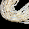 Natural Chalcedony Balloon 9x5-12x5mm Briolette Faceted Drilled Beads | VS Clarity | 15 inch Loose Strand Jewelry Making