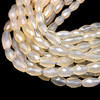 Natural Chalcedony Balloon 10x7-12x7mm Briolette Faceted Drilled Beads | VS Clarity | 15 inch Loose Strand Jewelry Making