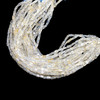 Natural Chalcedony Tube 7x4mm Plain Smooth Drilled Beads | VS Clarity | 14.5 inch Loose Strand Jewelry Making