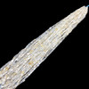 Natural Chalcedony Tube 7x4mm Plain Smooth Drilled Beads | VS Clarity | 14.5 inch Loose Strand Jewelry Making