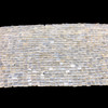 Natural Chalcedony Tube 7x4mm Plain Smooth Drilled Beads | VS Clarity | 14.5 inch Loose Strand Jewelry Making
