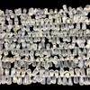 Natural Chalcedony Drop 10x6-10x8mm Plain Smooth Drilled Beads | VS Clarity | 14 inch Loose Strand Jewelry Making