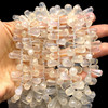 Natural Chalcedony Drop 10x6-10x8mm Plain Smooth Drilled Beads | VS Clarity | 14 inch Loose Strand Jewelry Making