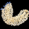 Chalcedony Gemstone 9x6-15x6mm Drop Facet Cut VS Clarity White Color Beads Strand