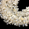 Natural Chalcedony Drop 11x5mm Faceted Drilled Beads | VS Clarity | 13-14 inch Loose Strand Jewelry Making
