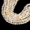 Natural Chalcedony Oval 12x10-15x13mm Briolette Drilled Beads | VS Clarity | 15 inch Loose Strand Jewelry Making