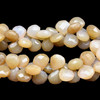 Chalcedony Gemstone 11x9-15x15mm Pear Facet Cut VS Clarity White Color Beads Strand