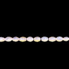 Natural Cream Chalcedony Oval 12x10mm Briolette Drilled Beads | VS Clarity | 13 inch Loose Strand Jewelry Making