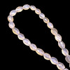 Natural Cream Chalcedony Oval 12x10mm Briolette Drilled Beads | VS Clarity | 13 inch Loose Strand Jewelry Making