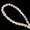 Chalcedony Mani Facet Cut VS Clarity Cream Color Gemstone Beads Strand