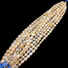 Natural Chalcedony Oval 13x15-10x11mm Briolette Drilled Beads | VS Clarity | 14.5 inch Loose Strand Jewelry Making