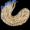 Chalcedony Semiprecious Variant Size Mani Facet Cut VS Clarity Cream Color Loose Gemstone
